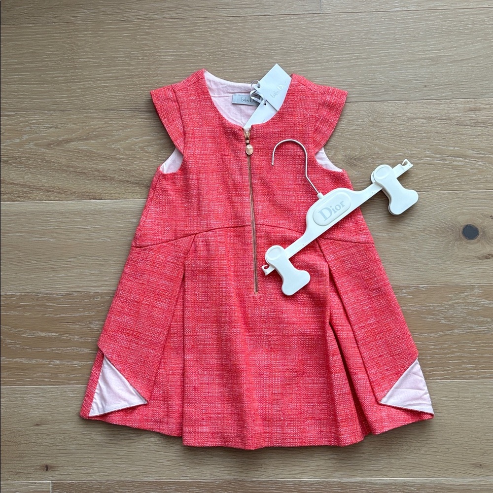 Baby Dior Classic Tweed dress set - Picture 5 of 10